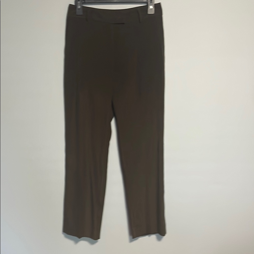 J.McLaughlin Brown Faux Suede Dress Pants Size 6